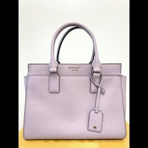 Kate Spade Pastel Lavender Crossbody Satchel Purse